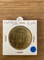 Monnaie De Paris Jeton Touristique - 24 - Monbazillac - Château Monbazillac - 2014 - 2014