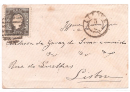 Portugal, 1870/6, # 36a Dent. 12 1/2, Tipo II, Para Lisboa - Lettres & Documents