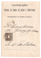 Portugal, 1870/6, # 36r Dent. 13 1/2, Tipo VII - Lettres & Documents