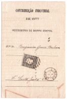 Portugal, 1870/6, # 36p Dent. 13 1/2 - Storia Postale