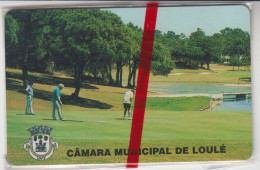 PORTUGAL 1997 CAMARA MINICIPAL DE LOULE GOLF MINT CARD IN BLISTER - Portugal