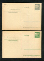 "BUNDESREPUBLIK DEUTSCHLAND" 1957, Postkarten Mi. P 30 Und P 31 ** (12634) - Postkarten - Ungebraucht