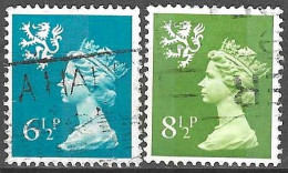 GREAT BRITAIN # SCOTLAND FROM 1976 STANLEY GIBBONS S23 + S27 - Scotland