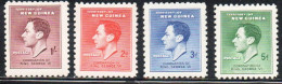 GERMAN NEW GUINEA NUOVA 1937 KING GEORGE VI COMPLETE SET SERIE COMPLETA MLH - Duits-Nieuw-Guinea