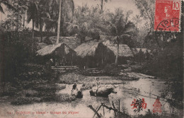 Viet Nam - Tonkin - Hanoi - Village Du Papier - Carte Postale Ancienne - Viêt-Nam