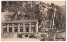 2 CPA - FONTAN (Alpes Maritimes) - L'usine électrique / Le Pont De L'Usine électrique - Other & Unclassified