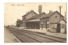 Bilsen.   -   Statie  -  Gare   -   1921   Naar   Verviers - Bilzen