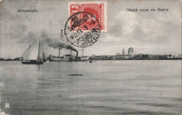 Russie - Vue Commune Avec La Volga - Oblitéré A Soignies En 1913 - Carte Postale Ancienne - Rusland