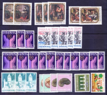 Luxembourg Lot Of 35 MNH Stamps - Collections
