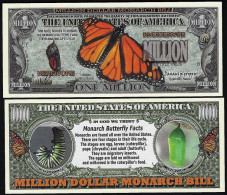 USA - FANTASY NOTE -  MONARCH  BUTTERFLY  - UNC / SERIES  WILDLIFE - Autres & Non Classés