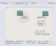Canada Inuyik Ca Inuyik 25.6.1991  (BS181C) - Stations Scientifiques & Stations Dérivantes Arctiques