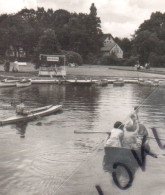 BAD ZWISCHENAHN Bootshafen Im Strandpark - Animé Promenade En Barque Location De Canoés - CPSM W. Hans Klocke - Bad Zwischenahn