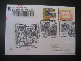 Österreich 2000- Reko-Beleg Zur WIPA 2000, 150 Jahre österreichische Briefmarke, Automatenmarke - Machine Labels [ATM]