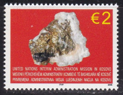 Kosovo 2005 Minerals Geology UNMIK UN United Nations MNH - Neufs
