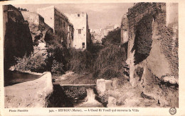 23-0411 SEFROU  - L Oued El Youdi Qui Traverse La Ville - Autres & Non Classés