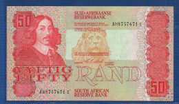 SOUTH AFRICA - P.122b – 50 RAND ND (1984 - 1990) AUNC, S/n AH8757671E - Sudafrica