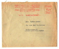 TB 4201 - 1950 - EMA - LSC - Fournitures Générales Pour Automobiles ...Ets HELFER & SCHOETTLE à MULHOUSE ( Haut - Rhin ) - Freistempel