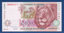 SOUTH AFRICA - P.125c – 50 RAND ND (1992 - 1999) UNC, S/n CM6899167C - Zuid-Afrika