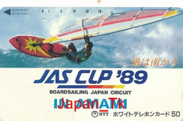 JAPAN Telefonkarte- JAS Airline, Flugzeug -  Siehe Scan - Aviones