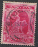 New  Zealand  1920   SG  454  1d   Victory   Fine Used   - Used Stamps