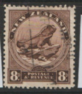 New  Zealand  1936  SG  586  8d  Perf 14x13.1/2  Fine Used  - Used Stamps