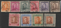 New  Zealand  1947  SG  680-9   Fine Used   - Used Stamps