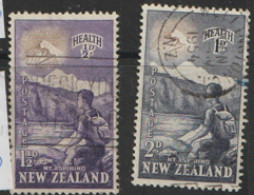 New  Zealand  1954  SG  737-8  Health    Fine Used   - Usados