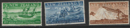New  Zealand  1959  SG  772-4  Marlborough Centennial    Fine Used   - Oblitérés