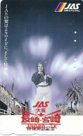 JAPAN Telefonkarte- JAS Airline, Flugzeug -  Siehe Scan - Aerei