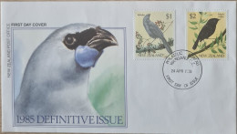 New Zealand 1985 Definitive Birds First Day Cover, - Brieven En Documenten