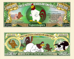 USA - FANTASY NOTE -  FOGHORN  LEGHORN -  UNC / CARTOON  SERIES - Autres & Non Classés