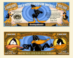 USA - FANTASY NOTE -  DAFFY  DUCK -  UNC / CARTOON  SERIES - Other & Unclassified