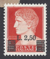 ITALIA 1945 - Sassone 523** - Soprastampato | - Neufs