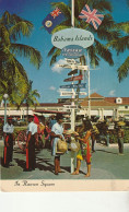 The Bahama Islands, Nassau  Signpost In Rawson Square - Bahamas