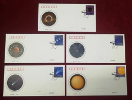 China FDC/2020-15 Astronomical Phenomena 5v MNH - 2020-…