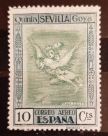 Francobolli Spagna Francisco De Goya Airmail 10C 1930 - Usados