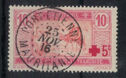 MAURITANIE      N°  YVERT  34  OBLITERE  Surcharge Foncée  ( 4   CR Ob1 ) - Oblitérés