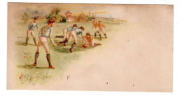 Rugby Petite Carte Illustrée , 7x13,5 Cm - Rugby