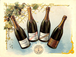 Champagne Docteur L P Senart Prix-Courant Litho... - Alimentos