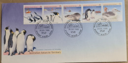 Australian Antarctic Territory 1988 Environment,Conservation And Technology ,Fitrst Day Cover, - FDC
