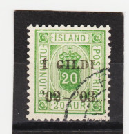 MAG1449  ISLAND 1902  Michl 15 B  DIENST Used / Gestempelt  ZÄHNUNG Siehe ABBILDUNG - Dienstmarken