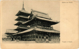 CPA AK OSAKA Temple. JAPAN Ed. Russian (286953) - Osaka