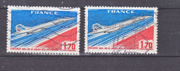 France PA 49 Variété Noir Au Lieu De Rouge Queue Et Normal  Oblitéré Used TB - Used Stamps