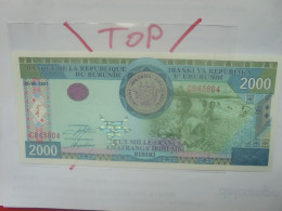 BURUNDI 2000 FRANCS 25-6-2001 Neuf (B.29) - Burundi