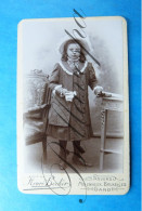 C.D.V. -Photo-Carte De Visite / Photographie  Foto. "Studio Henri Becker Gent Molenbeek - Anciennes (Av. 1900)