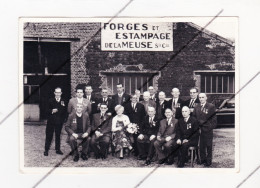 Photo Carte Des Décorés Aux Ateliers " Forges Et Estampage De La Meuse " Rue Bastin à HERSTAL ( Liège) (B337) - Herstal