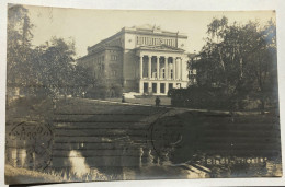 Carte Photo Lettonie - Opéra - Stadt Theater - écrit En 1913 - Lettonie