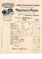 PUY DE DOME CLERMONT FERRAND DROGUERIE  DESAYMARD ANNEE 1902 FORMAT A4 - Droguerie & Parfumerie