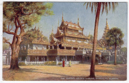 MANDALAY - The Queen's Golden Kyoung - Tuck Oilette 7238 - Myanmar (Burma)