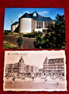 KOSIJDE  - COXYDE -  3 Kaarten : Kerk O.L.V. Ter Duinen ,  Zeedijk  En Zicht Op De Zee Door De Duinen - - Koksijde